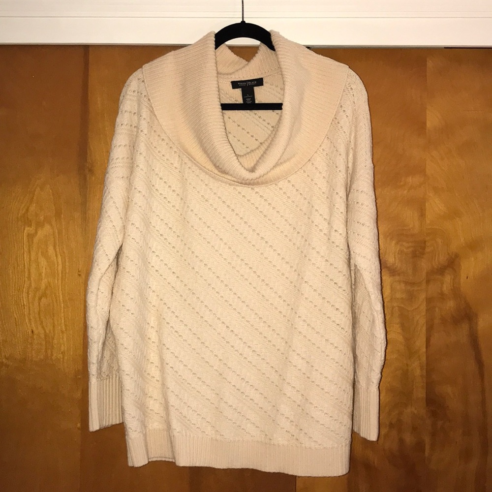 White House Black Market Cowl Neck Sweater